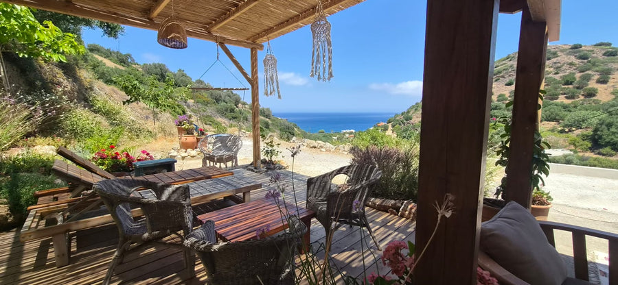 The terrace
