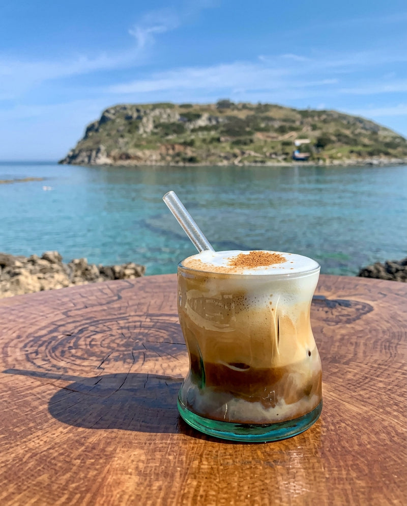 Greek coffee on the harbour